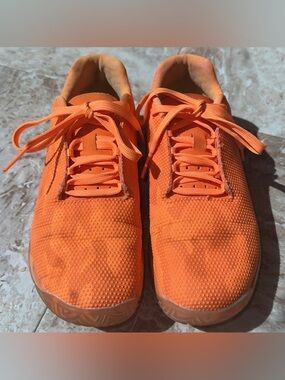 NOBULL Orange Mesh Training Sneakers